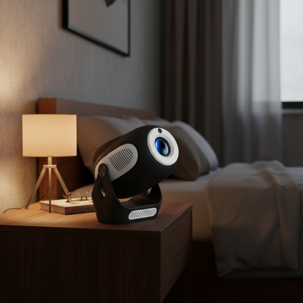 Vision Beam Rocket Edition – Smart miniprojektor med Bluetooth og WiFi