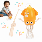 Dansande bläckfisk med ljus & musik