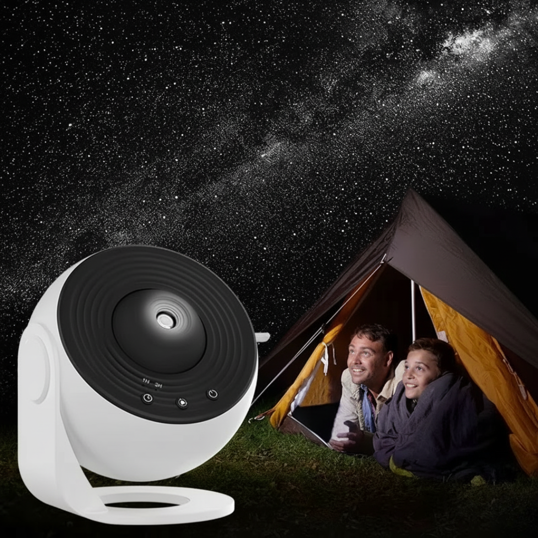 Stjärnprojektor – nattlampa med galaxljus