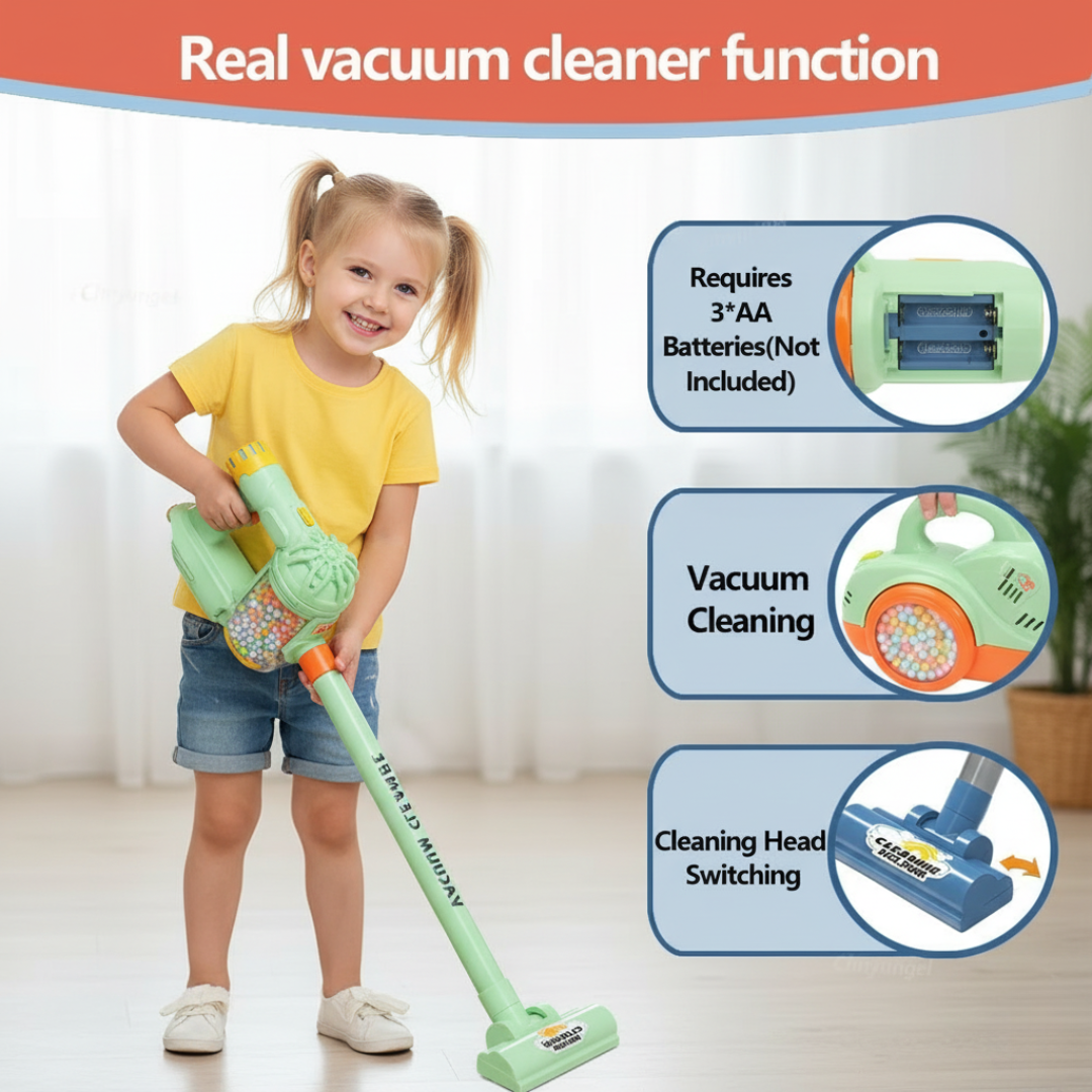 Barndammsugare – Träna motorik och ansvar