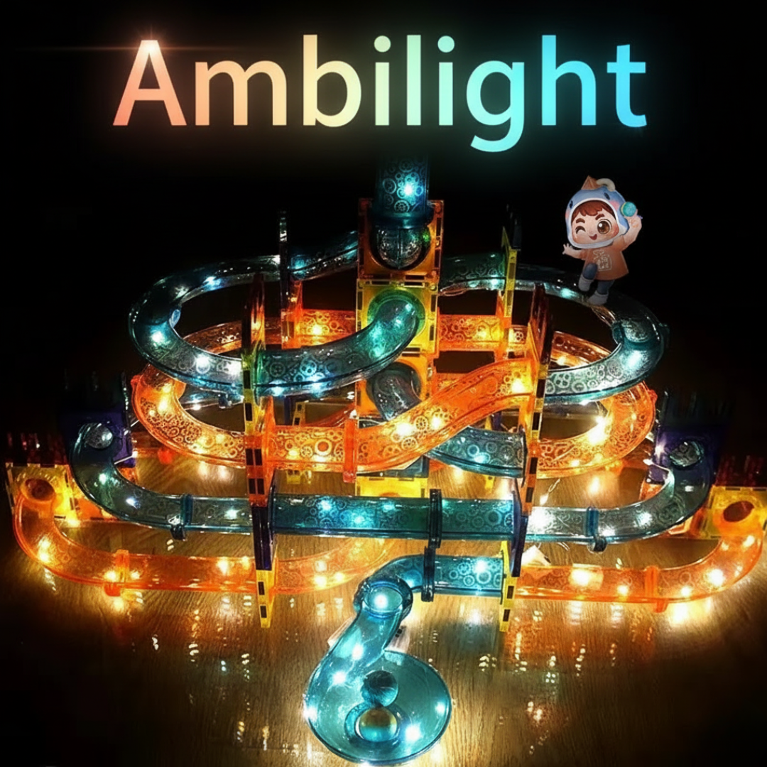 MagnaTrack – magnetiskt byggset som lyser