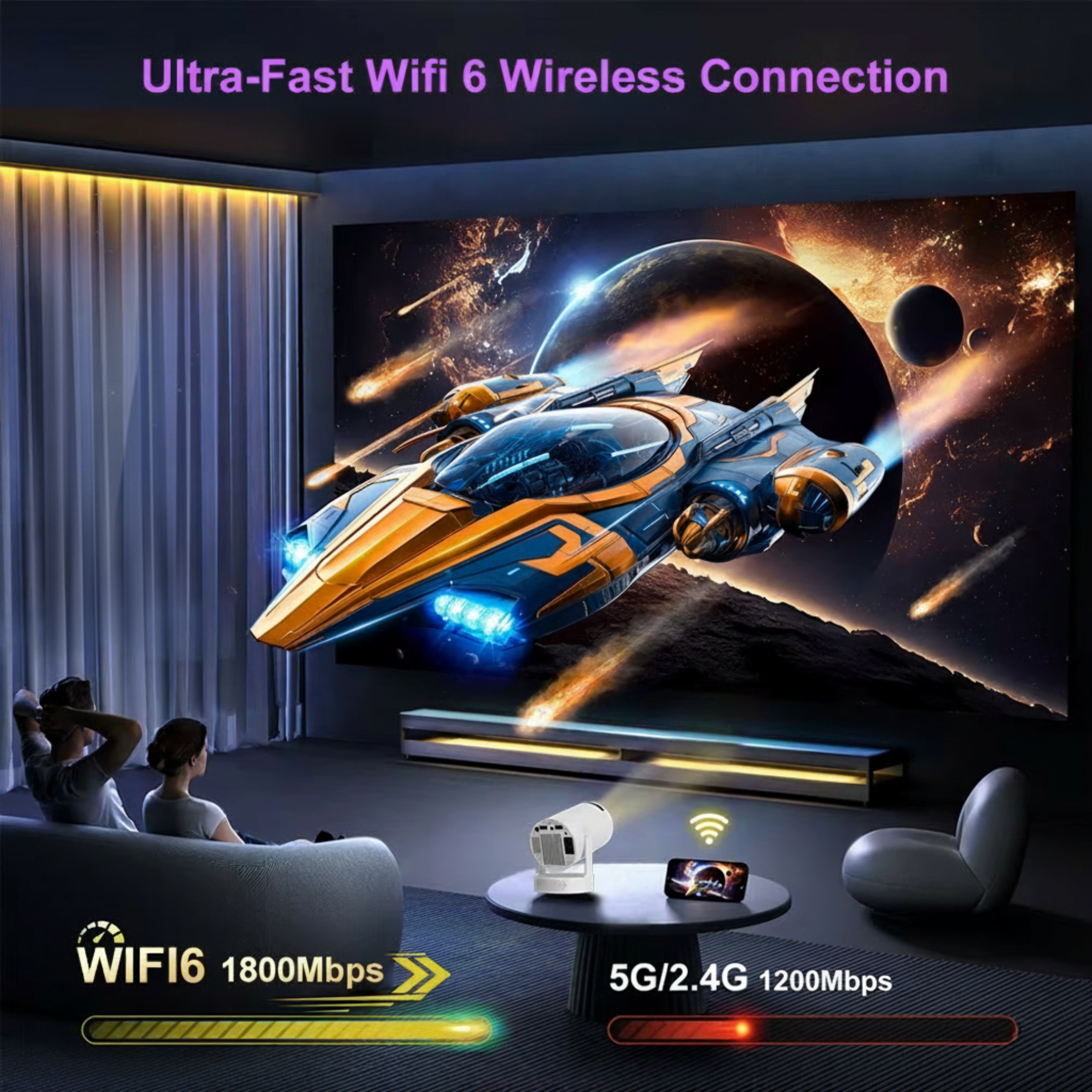 Vision Beam Pro – Play Edition (4K Projektor & Spelkonsol i Ett)