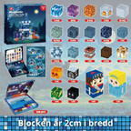 BuildBits™ Blue Kingdom – magnetiskt byggset med blått slottsäventyr