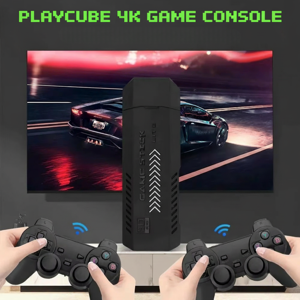 PlayCube 4K – retro spelkonsol
