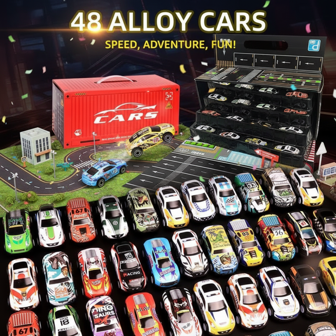 Racing World – 48 bilar i presentbox