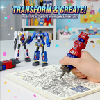 Transforming Robot Pen – 2-i-1 leksak