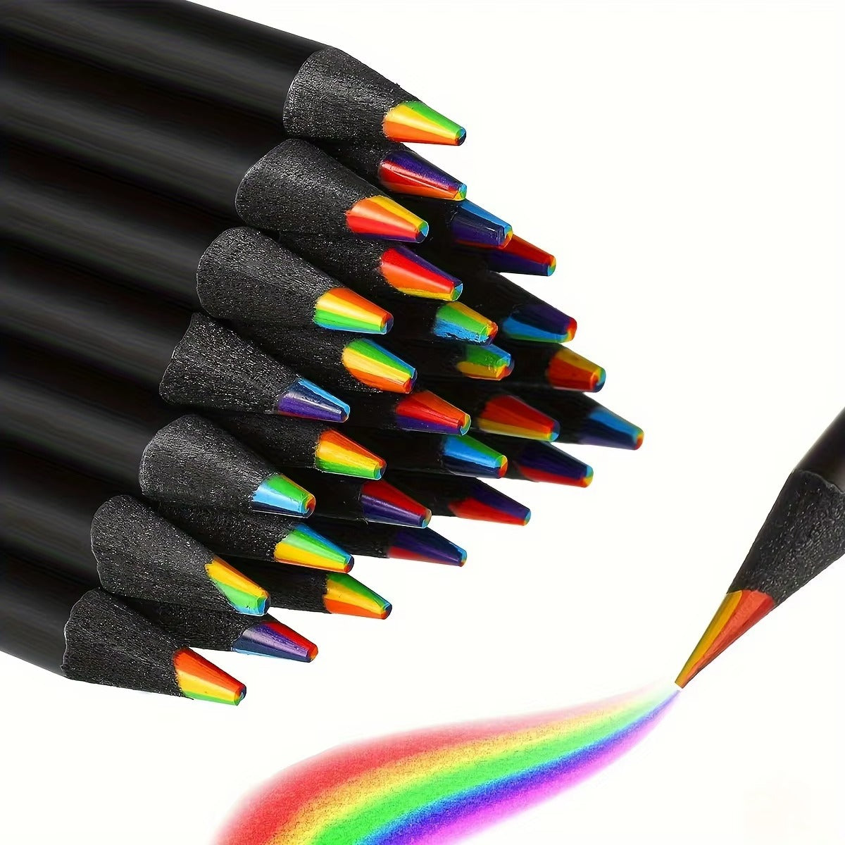 Rainbow Pencils – pennor i 7 nyanser!