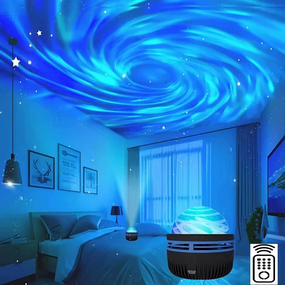 LED Galaxy Projector Light – magisk stjärnhimmel