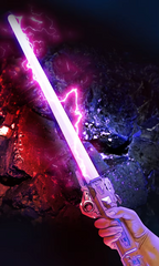 Lightsaber 2-i-1 – svärd med ljus och ljud!