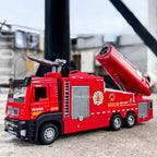 Rescue Fire Truck – med ljus, ljud och sprayfunktion