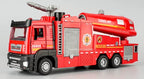 Rescue Fire Truck – med ljus, ljud och sprayfunktion